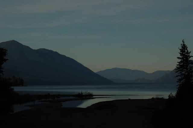 McDonald Creek meets McDonald Lake